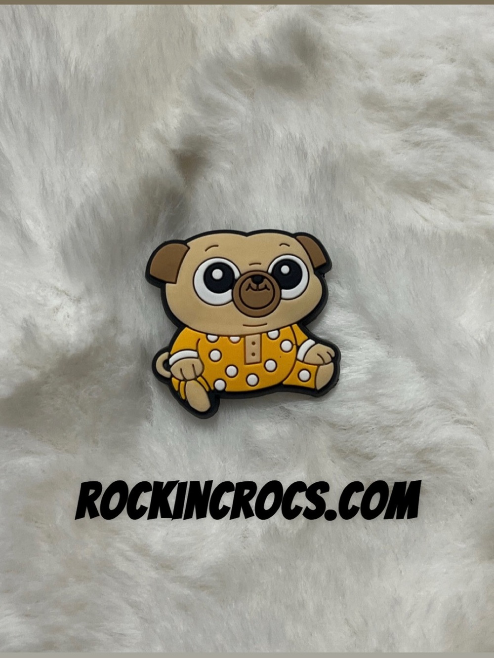 Chip and Potato Croc Charm
